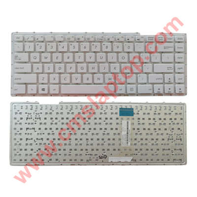 Keyboard Asus X450J PUTIH